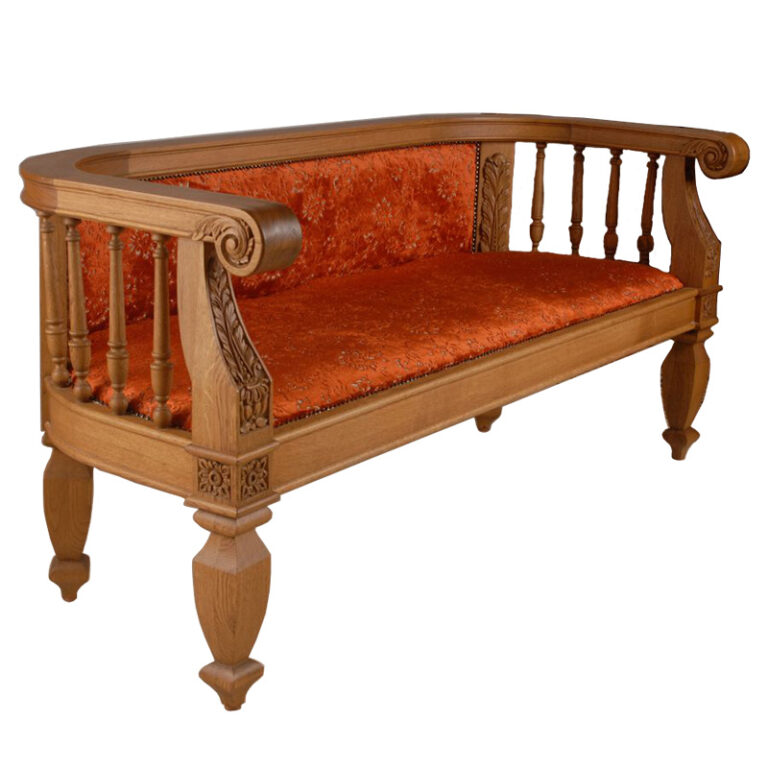 Sofa Wood Carved 0082