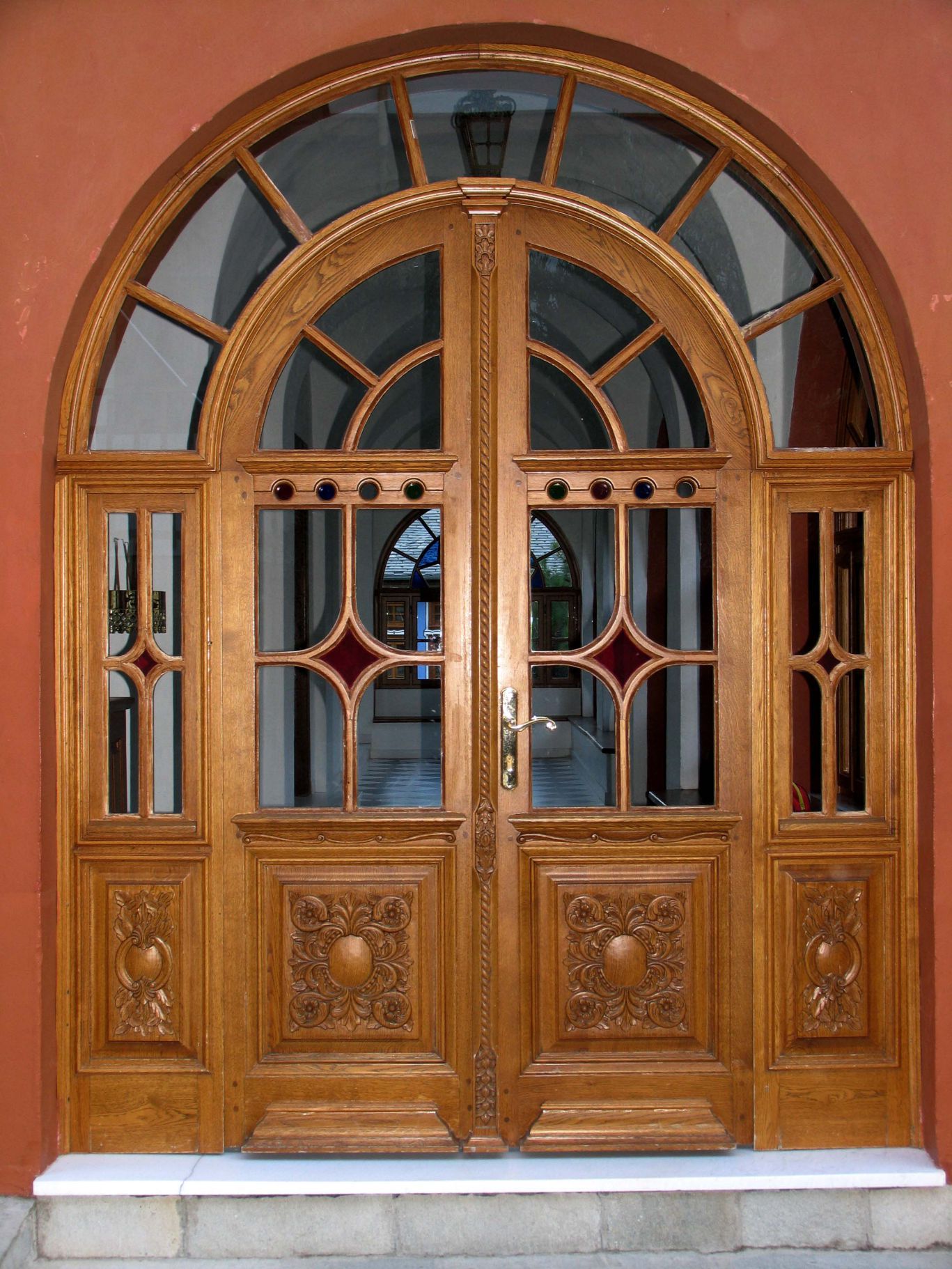 Woodcarved doors windows Woodcarved doors windows